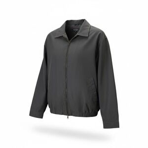 Vintage Yves Saint Laurent Pour Homme Jacket Grey Harrington YSL Size Medium